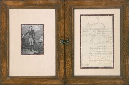 Lot #173 George Washington: MEASURE OF FREEDOM: Twice-signed handwritten survey by eighteen-year-old GEORGE WASHINGTON - Image 1