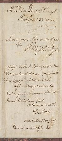 Lot #173 George Washington: MEASURE OF FREEDOM: Twice-signed handwritten survey by eighteen-year-old GEORGE WASHINGTON - Image 5