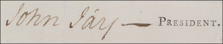 Lot #281 John Jay: HOT WATER: Three months before the signing of the Declaration of Independence, JOHN JAY issues an order for American vessels “to make Captures of British Vessels and Cargoes” - Image 2