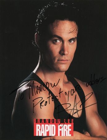 Lot #967 Brandon Lee: Unusual advice - Image 1