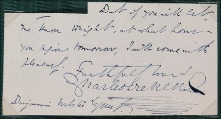 Lot #481 Charles Dickens Handwritten Letter Signed - Image 2