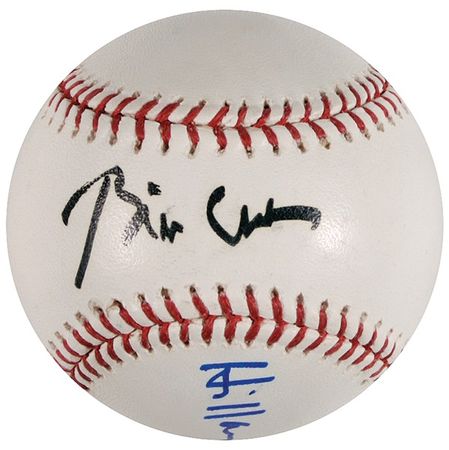 Lot #28 Bill and Hillary Clinton Baseball