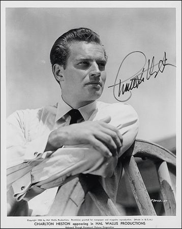 Lot #925 Charlton Heston - Image 1