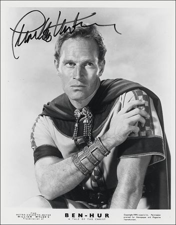Lot #925 Charlton Heston - Image 2