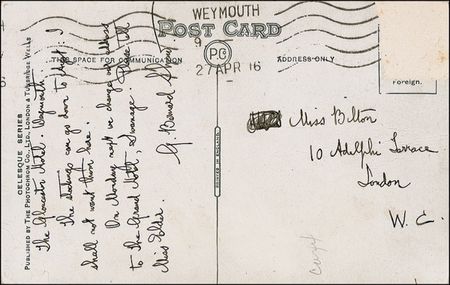 Lot #522 George Bernard Shaw Handwritten Letter Signed - Image 1