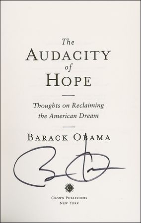 Lot #309 Barack Obama Book - Image 1