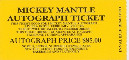 Lot #1324 Mickey Mantle Signed Photograph - Image 2