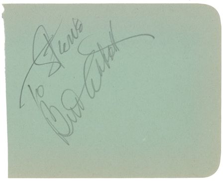 Lot #744 Abbott and Costello Signature - Image 2