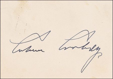 Lot #76 Herbert Hoover and Calvin Coolidge Signature - Image 2