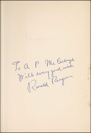 Lot #127 Ronald Reagan Book - Image 1