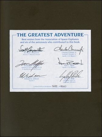 Lot #425 Astronauts Book - Image 1