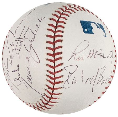 Lot #180 9/11 Commission Baseball - Image 2