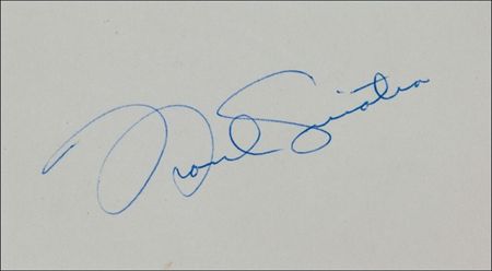 Lot #709 Frank Sinatra Signature - Image 2