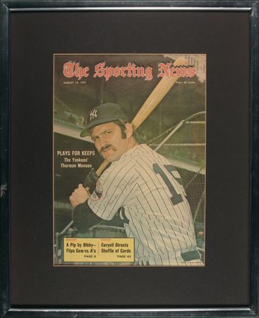Lot #1350 Thurman Munson: Yankees heart and soul - Image 1