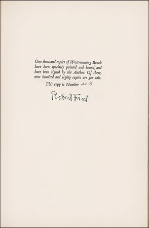 Lot #486 Robert Frost Book - Image 1