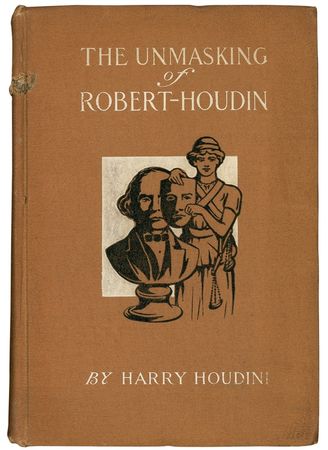 Lot #939 Harry Houdini: Unmasked: HOUDINI signs his famous ?unmasking? of Robert-Houdin - Image 2