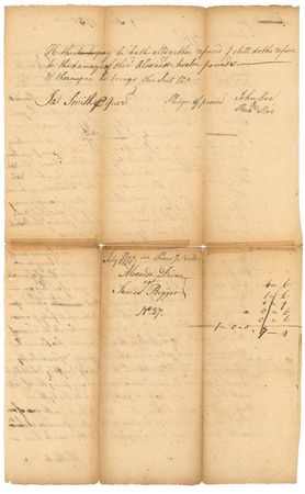 Lot #238 Declaration of Independence: Smith, James Signed Document - Image 2