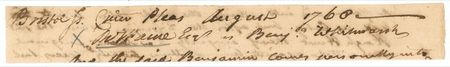 Lot #229 Declaration of Independence: Paine, Robert Treat Signature - Image 1