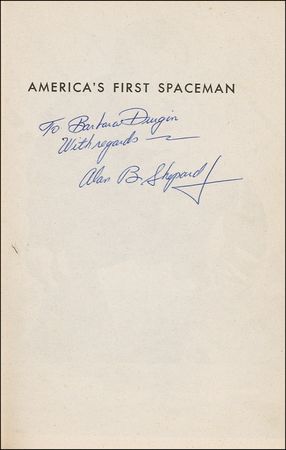 Lot #452 Alan Shepard Book - Image 1