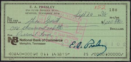 Lot #690 Elvis Presley: A loan to a cousin and original member of the “Memphis Mafia” - Image 2