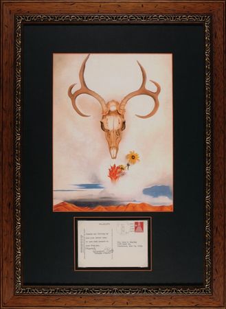 Lot #513 Georgia O’Keeffe Typed Letter Signed - Image 1