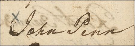 Lot #232 Declaration of Independence: Penn, John Signed Document - Image 2