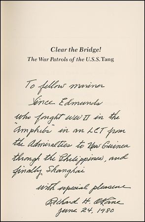 Lot #349 Richard H. O’Kane Book - Image 1