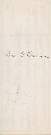 Lot #53 Benjamin Harrison Check - Image 2