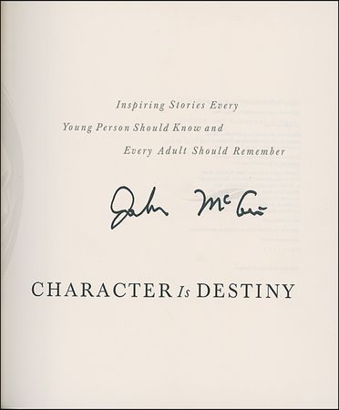 Lot #244 John McCain Book - Image 1