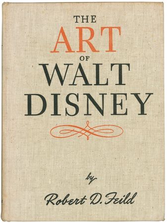 Lot #510 Walt Disney: THE ART OF WALT DISNEY: The animation legend inscribes a first edition for an RAAF pal - Image 2