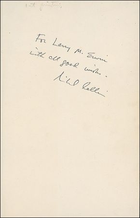 Lot #394 Michael Collins Book - Image 1