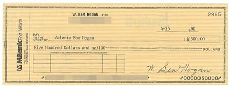 Lot #1163 Ben Hogan and Byron Nelson Group Lot - Image 1