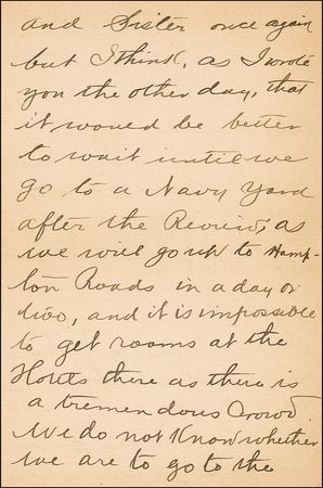 Lot #340 John A. Lejeune Handwritten Letter Signed - Image 2