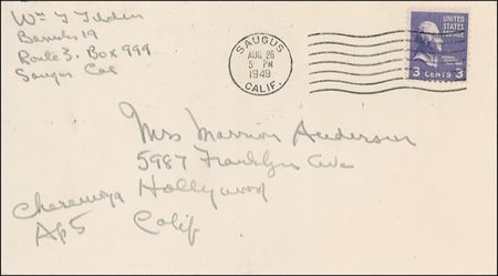 Lot #1296 Bill Tilden: ?I?M FINE & WILL MAKE IT OK?: TILDEN writes from behind bars - Image 3