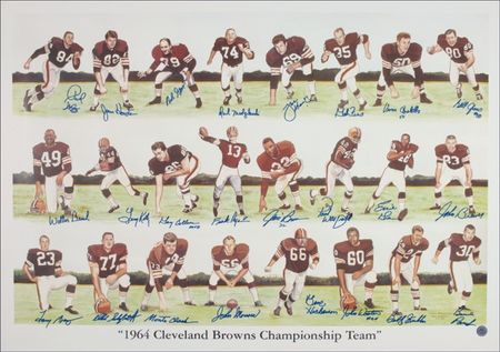 Lot #1109 Cleveland Browns Group Lot - Image 3