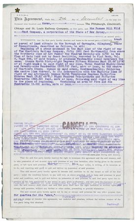 Lot #237 Gordon W. “Pawnee Bill” Lillie Signed Document - Image 1