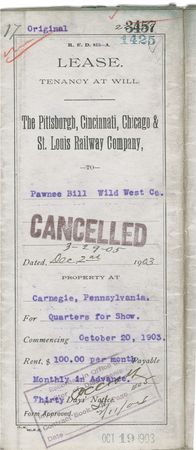 Lot #237 Gordon W. “Pawnee Bill” Lillie Signed Document - Image 2