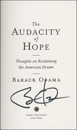 Lot #266 Barack Obama Book - Image 1