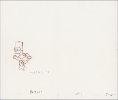 Lot #523 Matt Groening Group Lot - Image 1