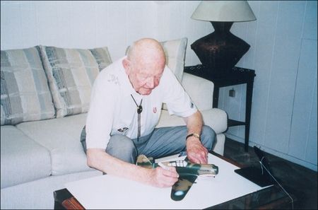 Lot #324 Flying Tigers: Hill, Tex Airplane Model - Image 3