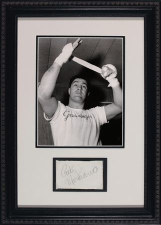 Lot #1215 Rocky Marciano Signature - Image 1