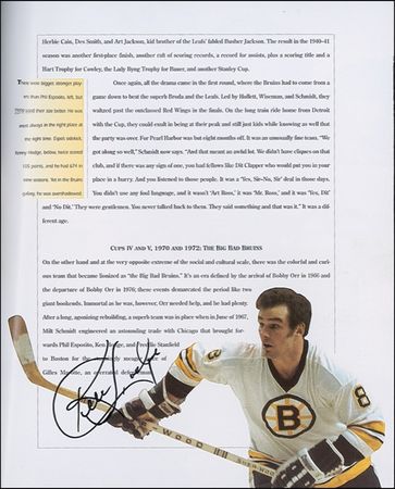 Lot #1071 Boston Bruins Book - Image 3