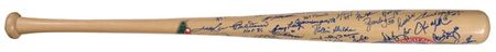 Lot #1079 Boston Red Sox: Red Sox greats sign the lumber - Image 3