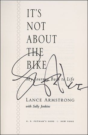 Lot #1046 Lance Armstrong Book - Image 1