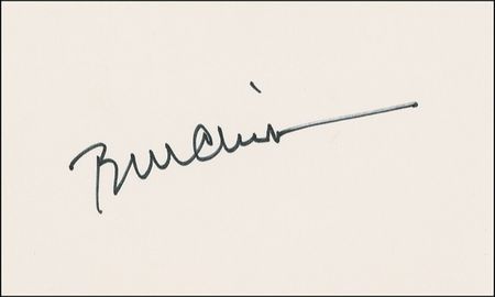 Lot #20 Bill Clinton Signature