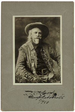 Lot #153 William F. ?Buffalo Bill? Cody Signed Photograph - Image 2