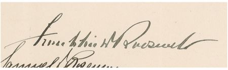Lot #109 Franklin D. Roosevelt Signed Document - Image 2