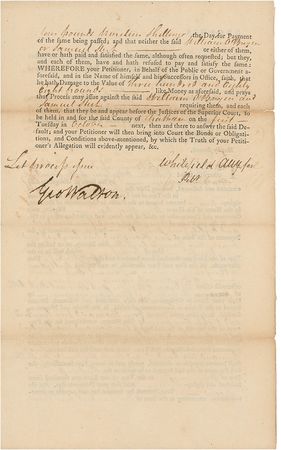 Lot #171 Declaration of Independence: Walton, George Signed Document - Image 2