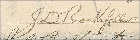 Lot #278 John D. Rockefeller and Henry M. Flagler Stock Certificate - Image 2