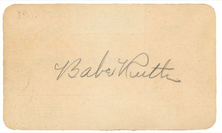 Lot #1271 Babe Ruth - Image 1